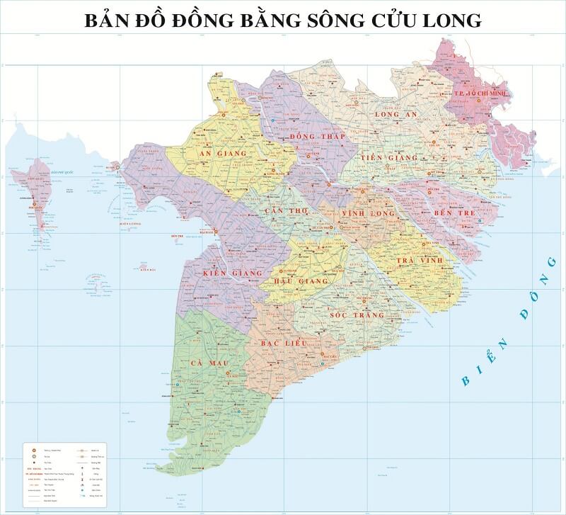 ban do dong bang song cuu long
